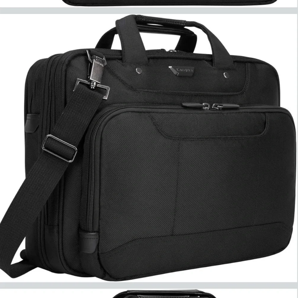 Targus Corporate Traveler Black Laptop Briefcase Bag —14-Inch